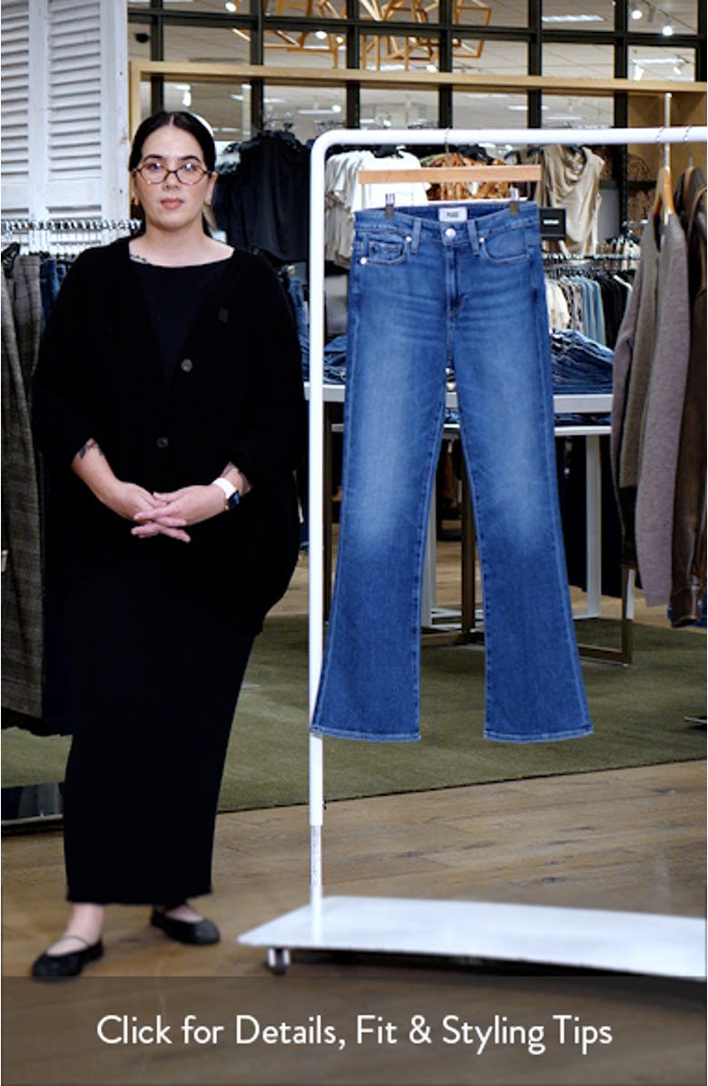 Laurel Canyon High Waist Bootcut Jeans, sales video thumbnail