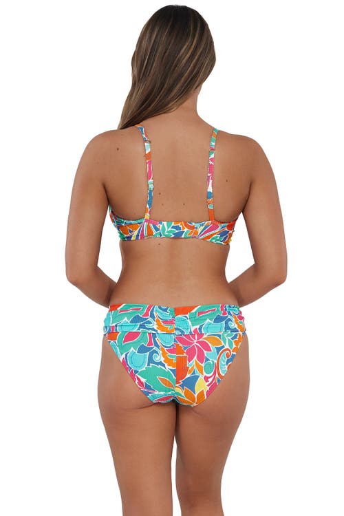 Sunsets Crossroads Underwire Bikini Swimsuit Top In Blue