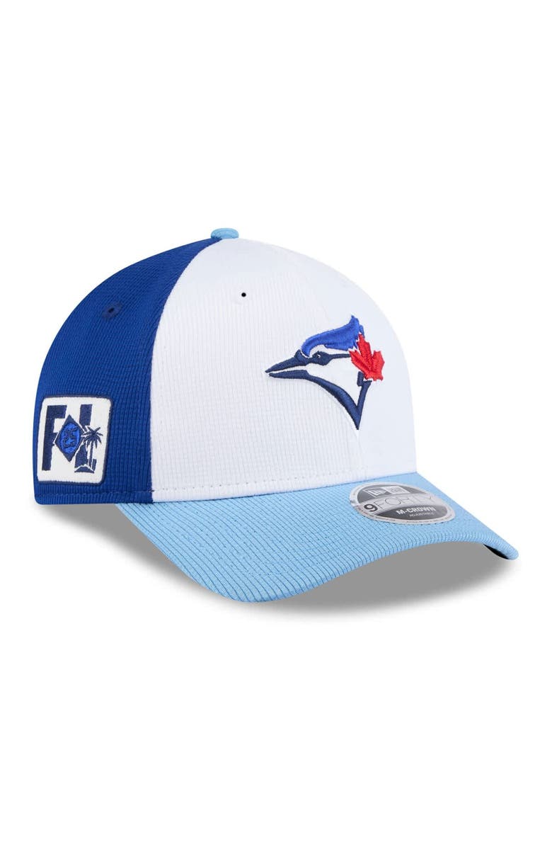 New Era Men's New Era  White/Light Blue Toronto Blue Jays 2025 Spring Training 9FORTY Adjustable Hat, Main, color, 