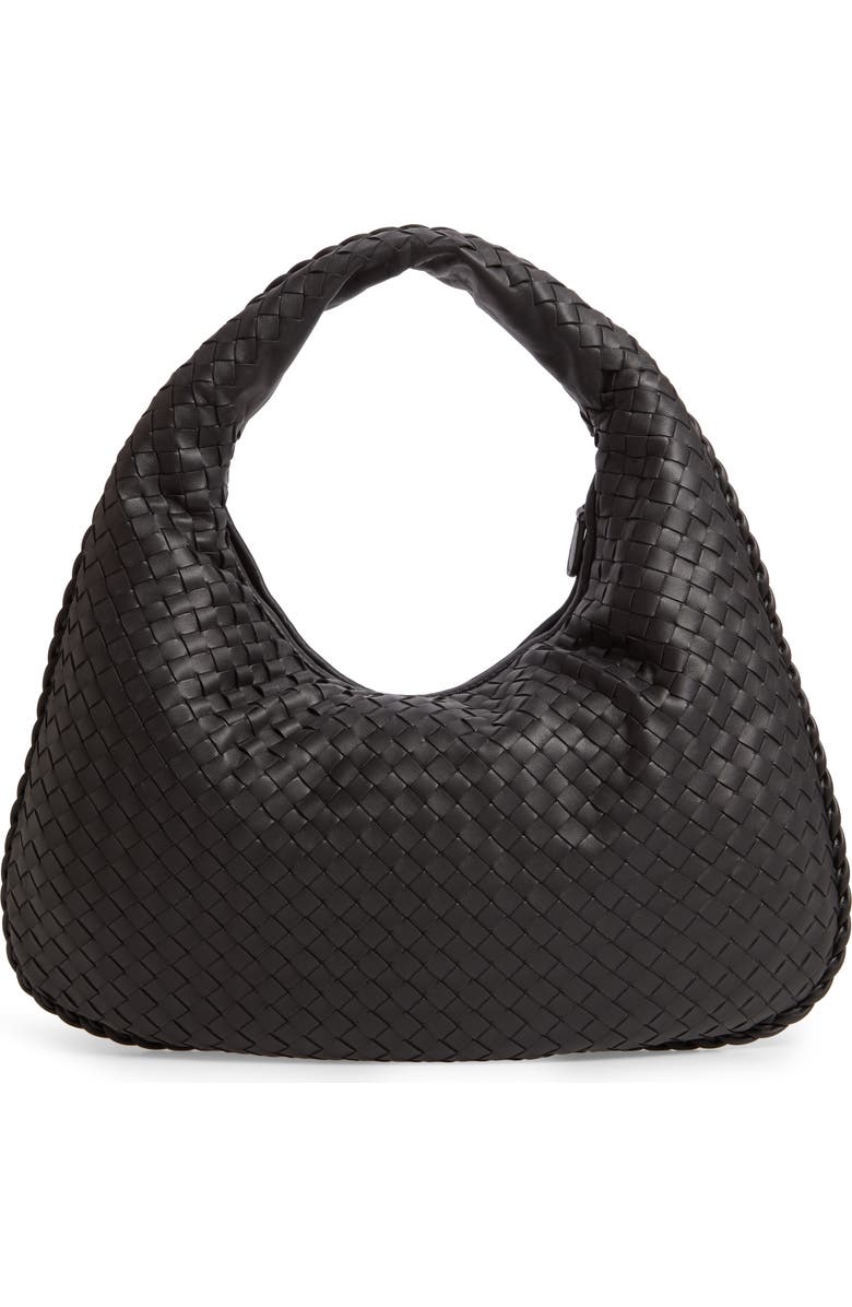 Bottega Veneta Medium Veneta Leather Hobo, Alternate, color,