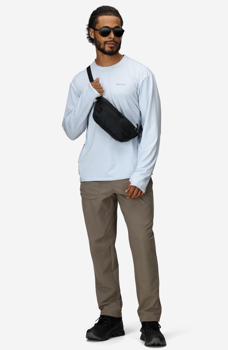 Marmot AirExchange SolarShield UPF Long Sleeve Crewneck T-Shirt, Alternate, color, Vapor