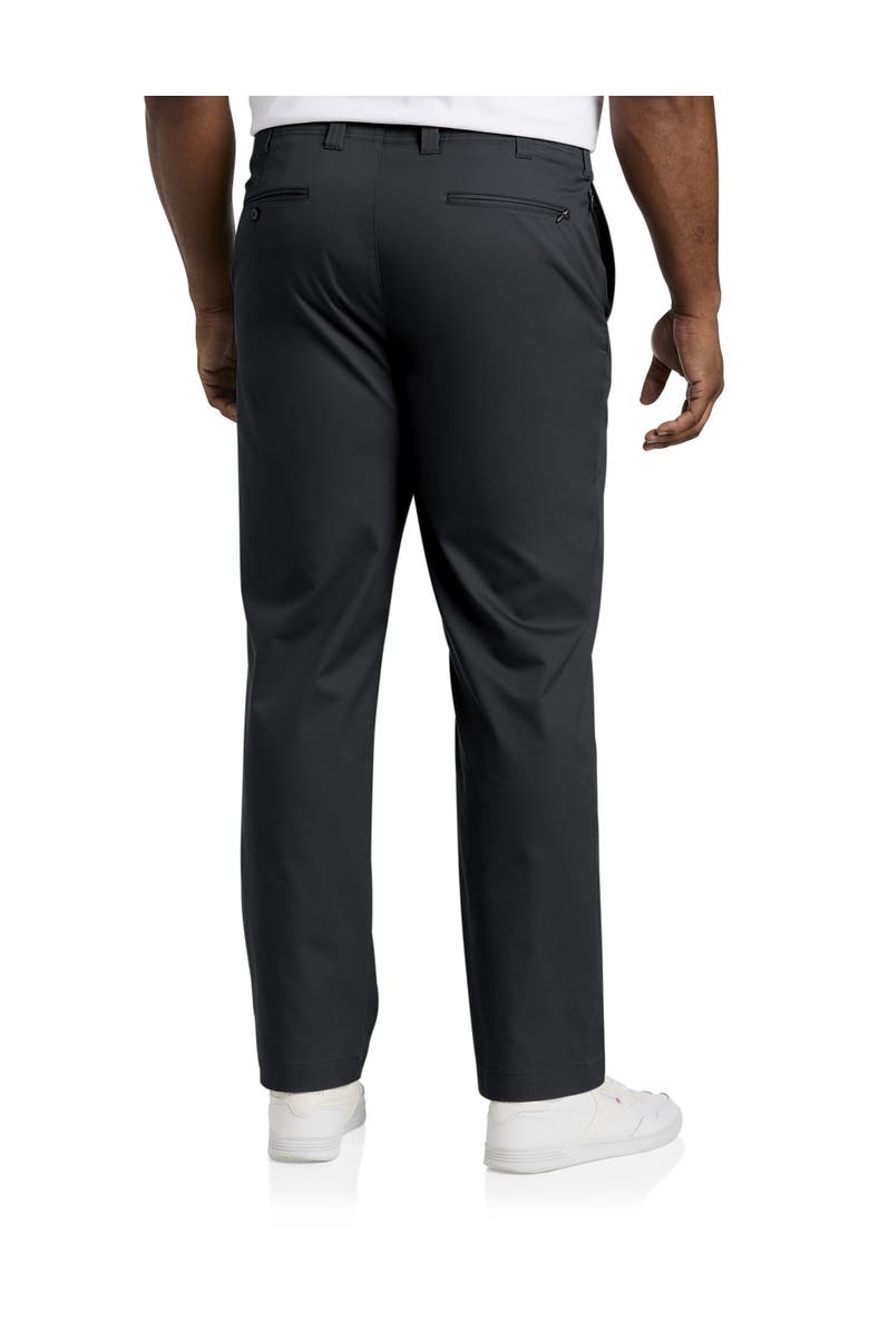 Oak Hill by DXL Big & Tall Straight-Fit Tech Pants, Alternate, color, Anthracite