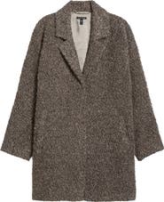 Eileen Fisher Alpaca
Wool Blend Faux Shearling Coat