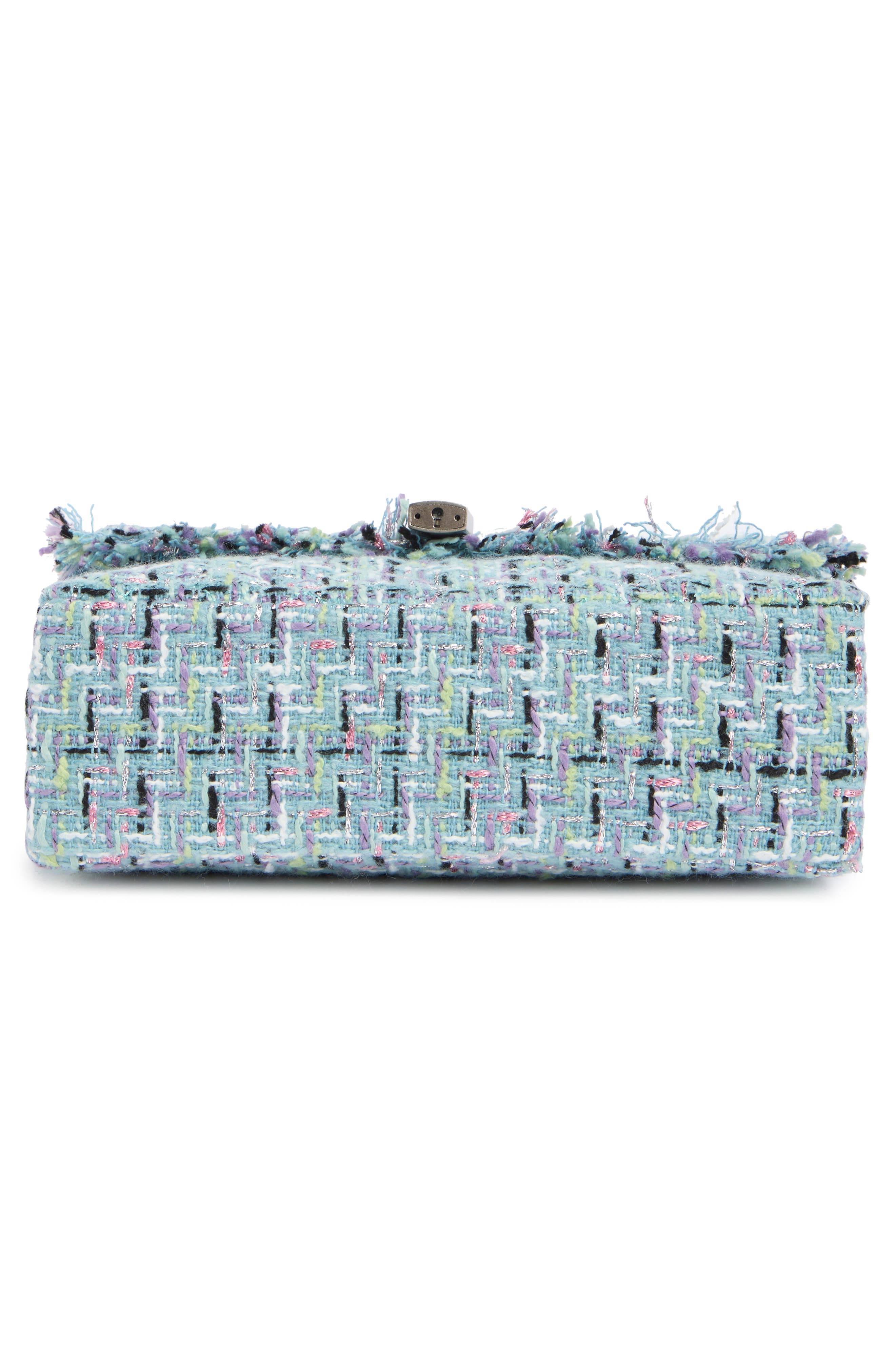 Kurt Geiger London Brixton Tweed Lock Shoulder Bag, Alternate, color, 