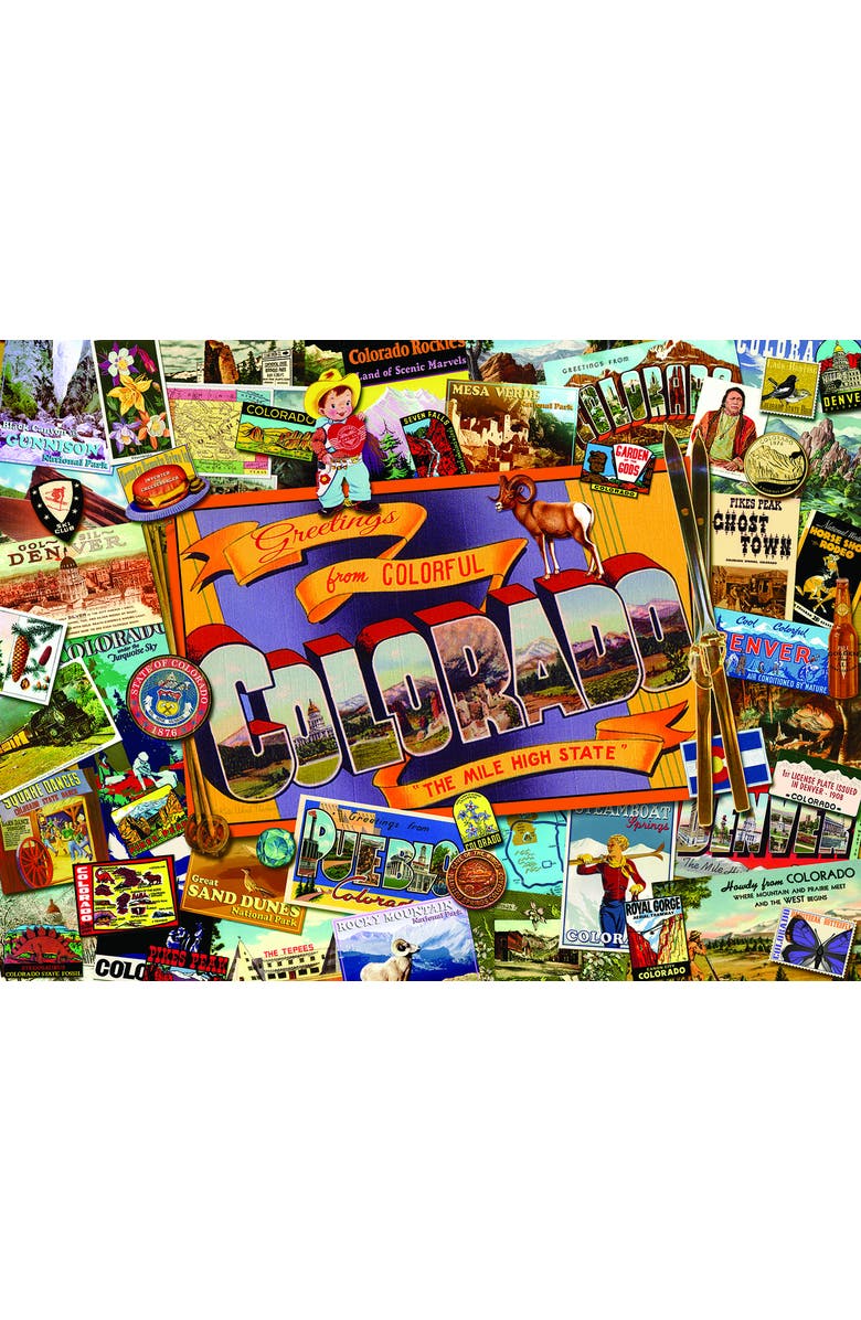 Sunsout Mile High Colorado 1000 piece Jigsaw Puzzle for Adults, Main, color, Multicolor