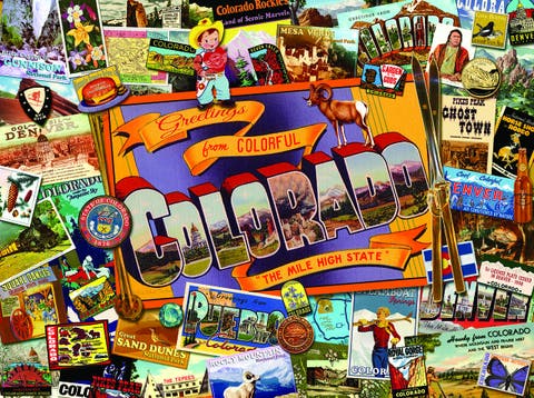 Mile High Colorado 1000 piece Jigsaw Puzzle for Adults