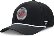 FANATICS Men's Fanatics Black Detroit Red Wings Authentic Pro Rink Adjustable Hat