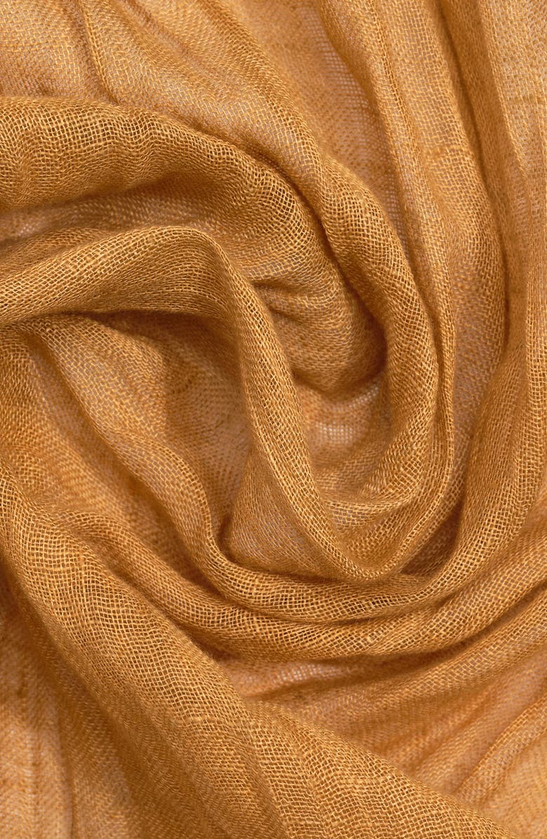 Polo Ralph Lauren Linen Scarf, Alternate, color, New Tan