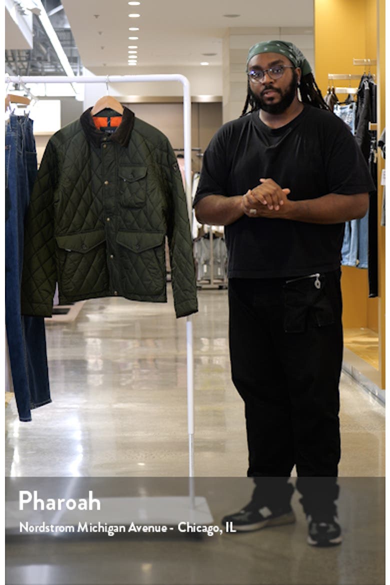 The Beaton Quilted Water-Repellent Shirt Jacket video