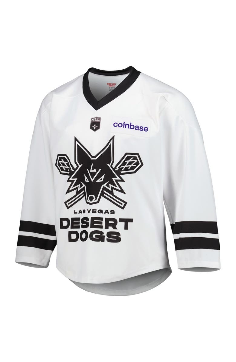 ADPRO Sports Men's White Las Vegas Desert Dogs Sublimated Replica Jersey, Alternate, color, White