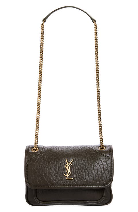 Mini Niki Leather Shoulder Bag