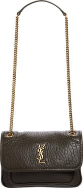 Saint Laurent Mini Niki Leather Shoulder Bag