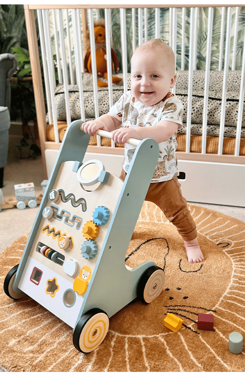 Bigjigs Toys FSC<sup>®</sup> Certified Activity Walker, Alternate, color, Multicoloured