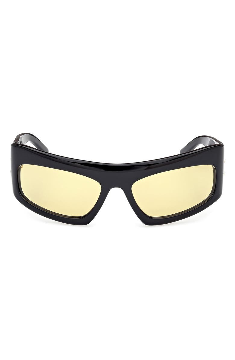 MCM 64mm Shield Sunglasses, Main, color,