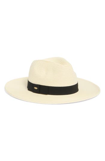 Scala Braided Straw Fedora