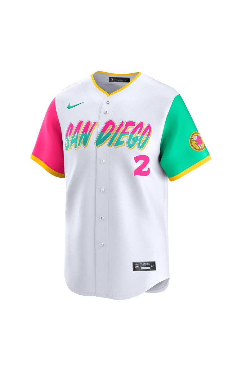 Nike Men's Nike Xander Bogaerts White San Diego Padres City Connect Limited Player Jersey, Alternate, color, White