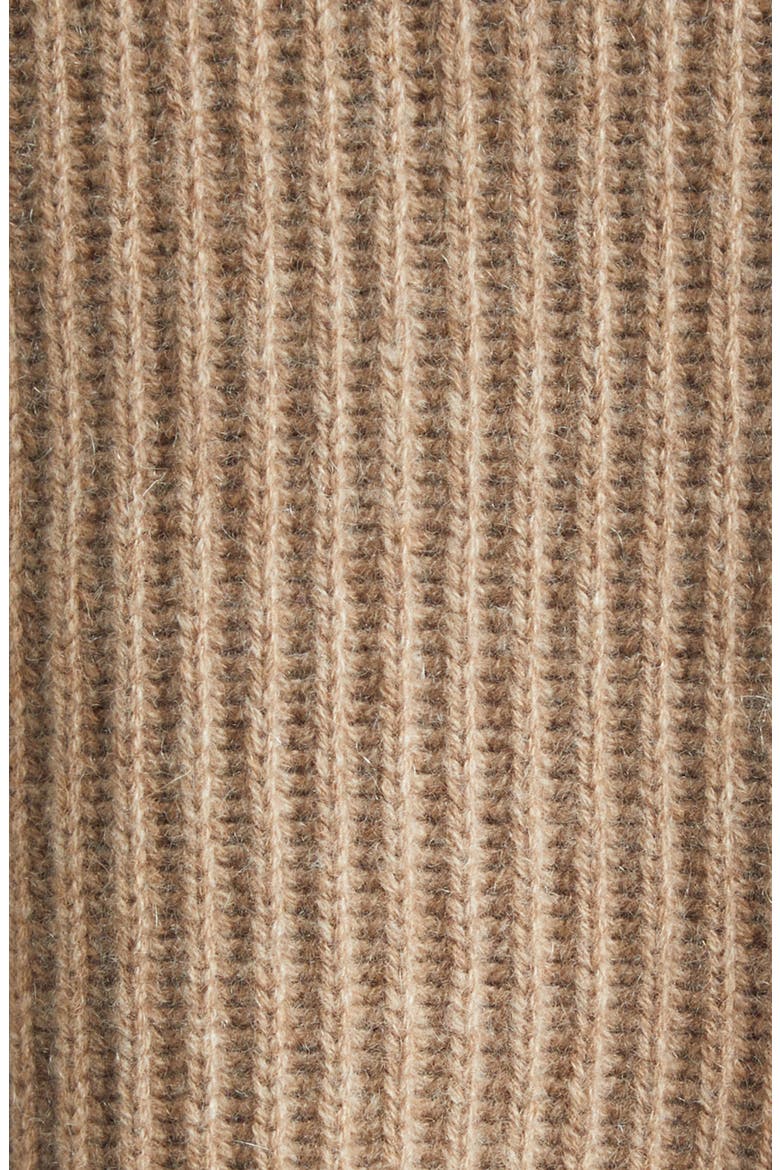Axel Cashmere Crewneck Sweater, Alternate, color, TAUPE MELANGE