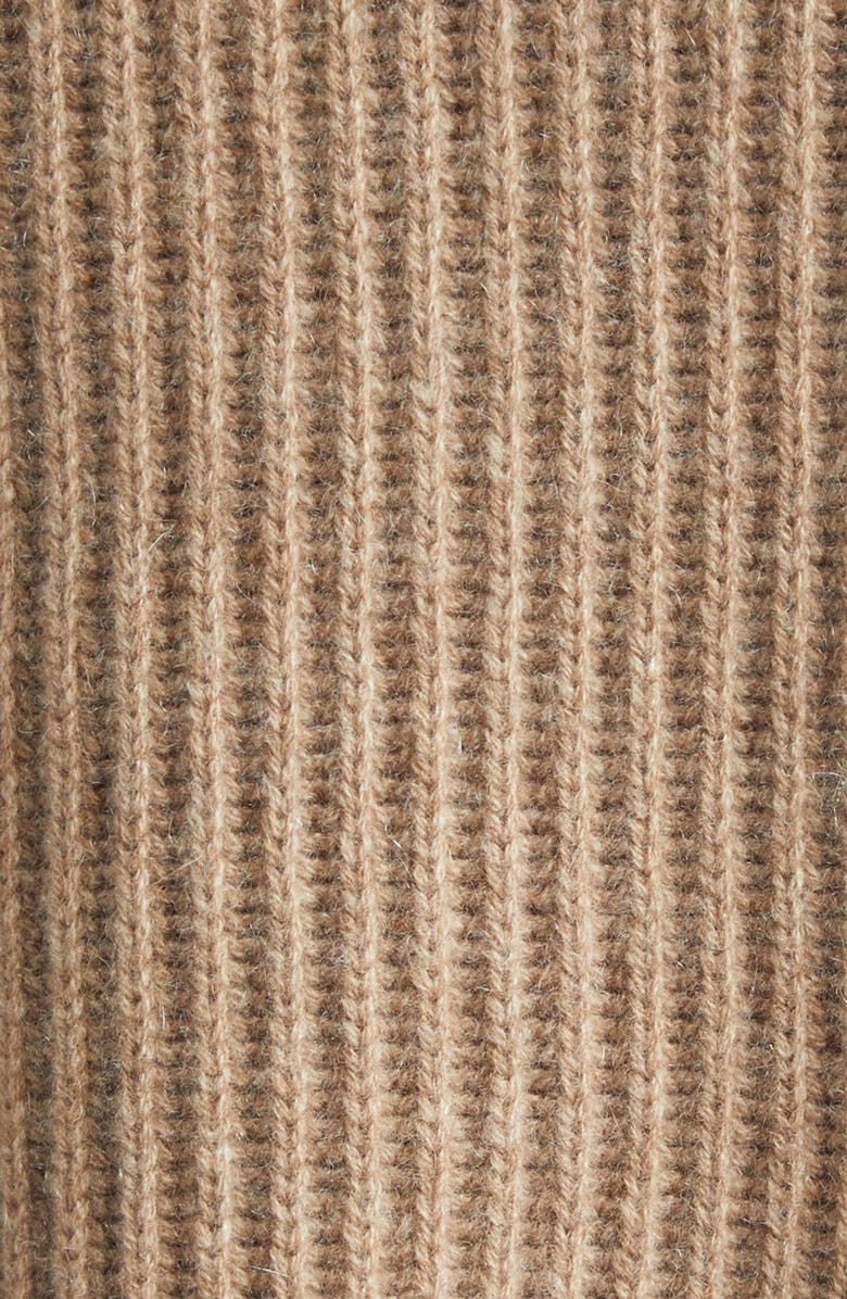 LOULOU DE SAISON Axel Cashmere Crewneck Sweater, Alternate, color, Taupe Melange