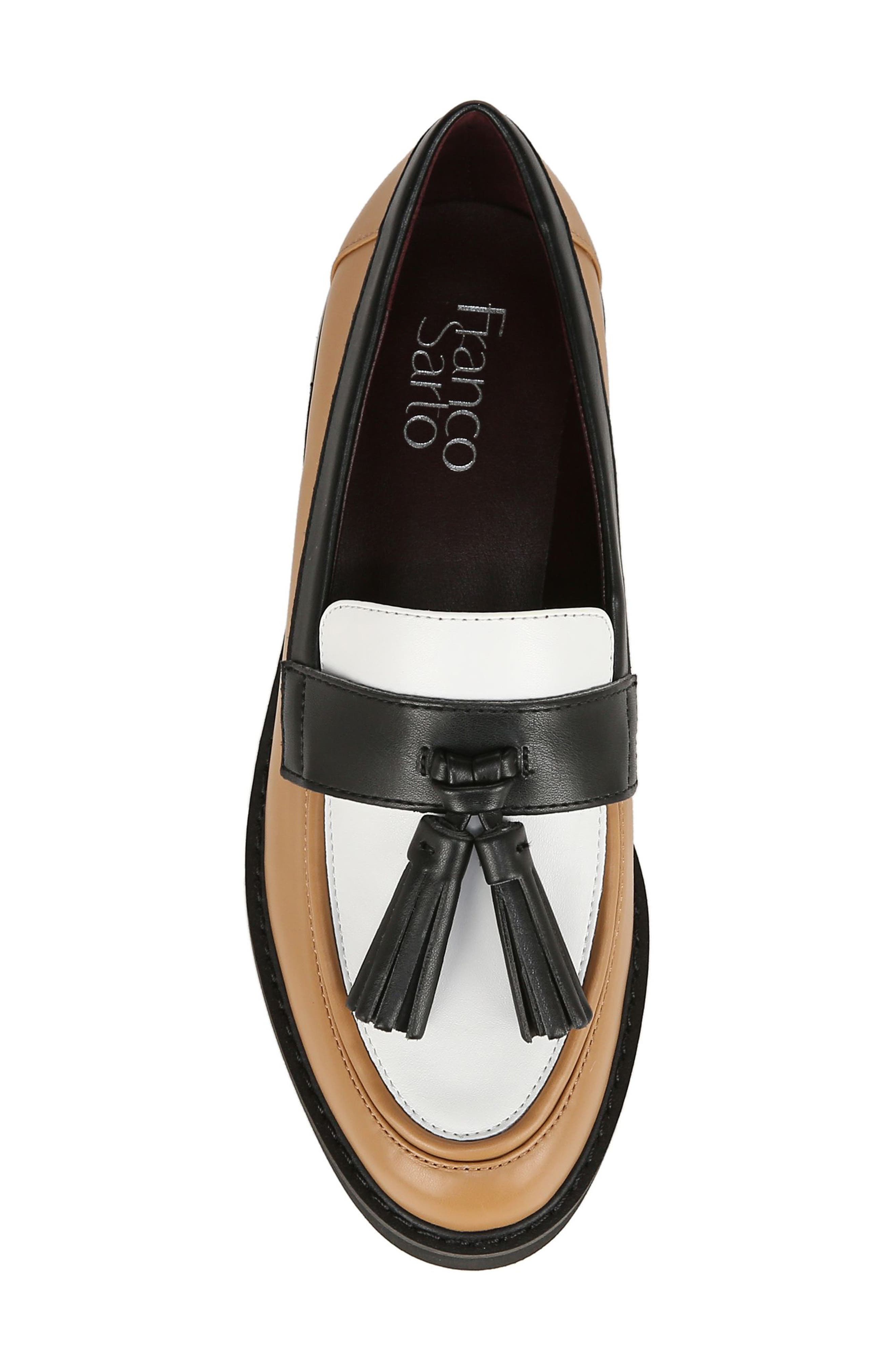 Franco Sarto Carolynn Tassel Loafer, Alternate, color, Multi