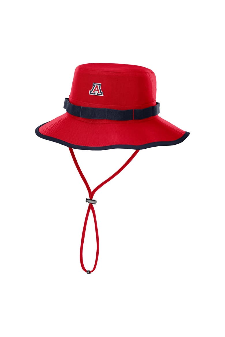 Men's Nike Red Arizona Wildcats 2026 Sideline Apex Boonie Bucket Hat, Main, color, Red