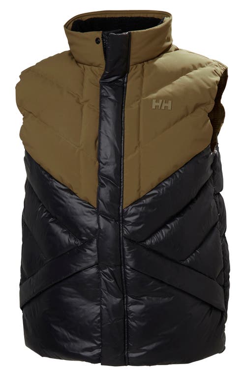 Helly Hansen Village Water Repellent 600 Fill Power Down Vest In Brown