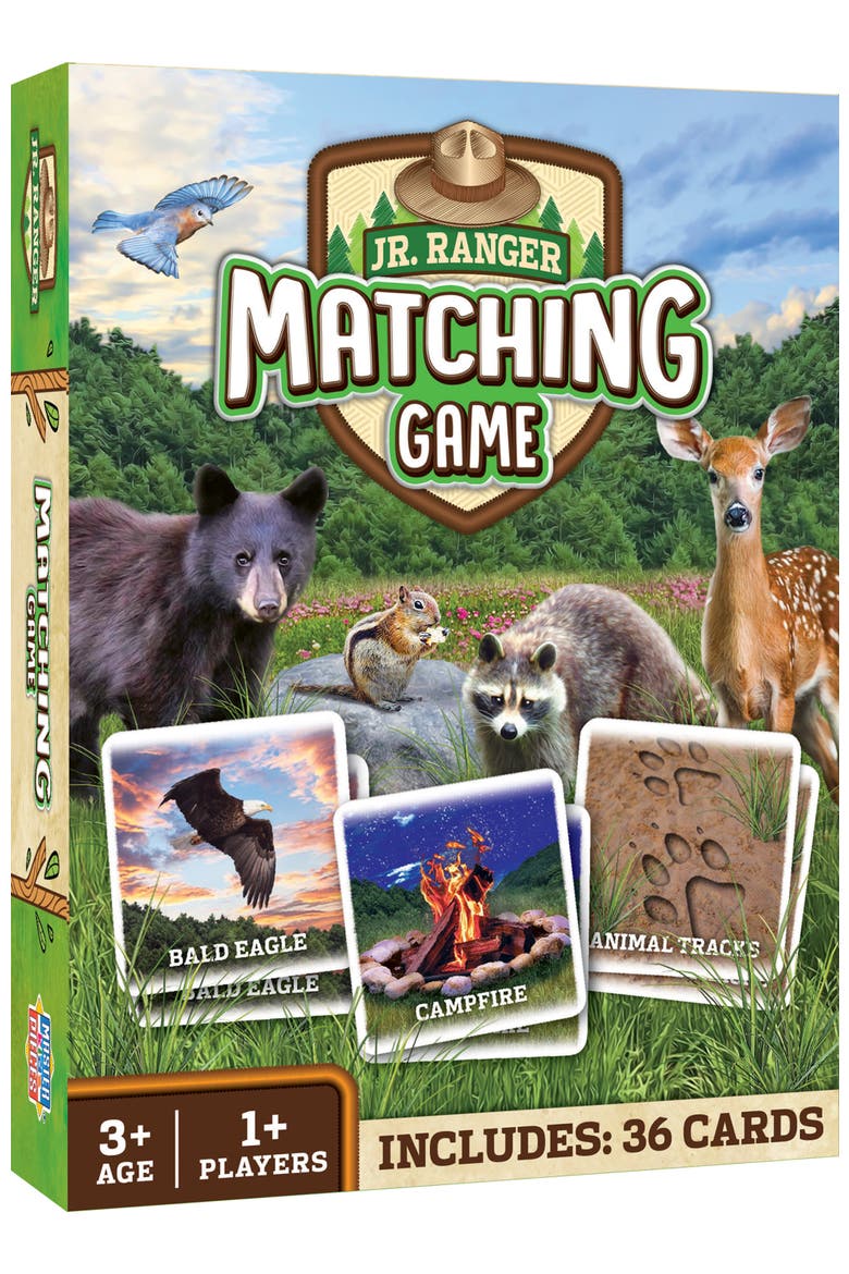 Jr. Ranger Matching Game, Main, color, Multicolor