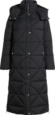 Sam Edelman Quilted Puffer Coat with Removable Hood