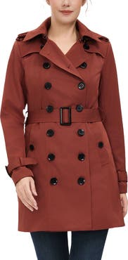 Kimi & Kai Women's Rosie Hooded Trench Coat