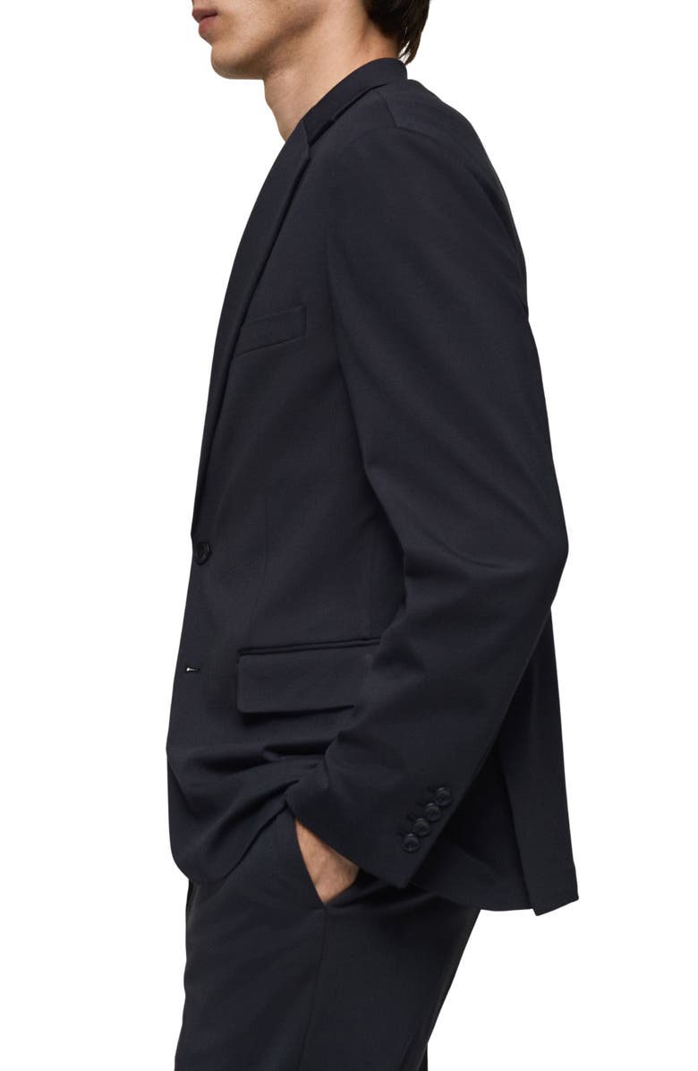 MANGO Slim Fit Suit Blazer, Alternate, color, Dark Navy