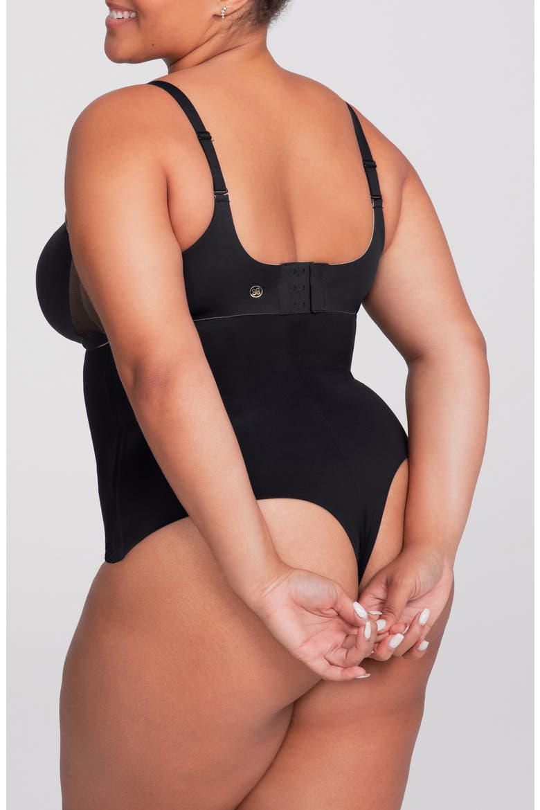 Superpower High Waist Shaper Thong, Alternate, color, RUNWAY