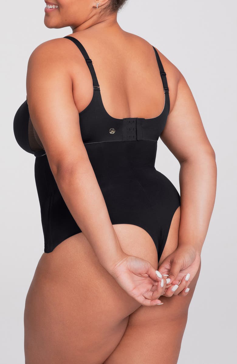 Honeylove Superpower High Waist Shaper Thong, Alternate, color, Runway