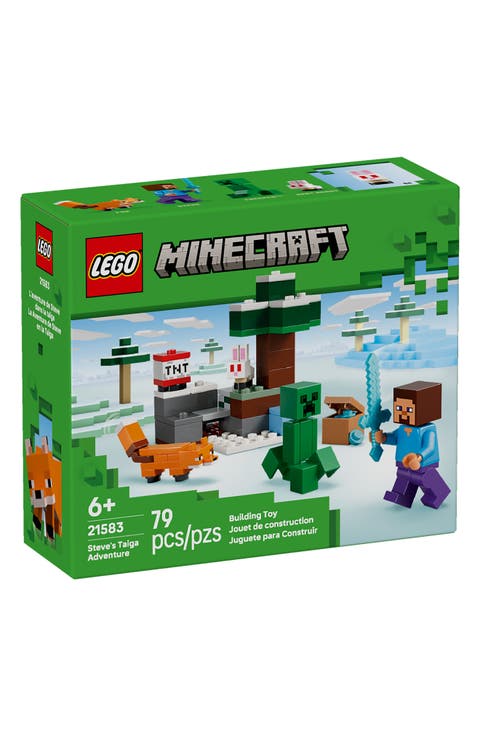 Minecraft Steve's Taiga Adventure Building Set 21583
