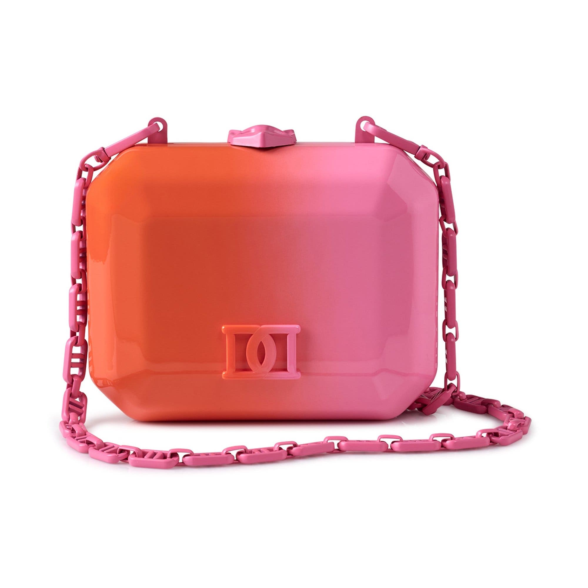 Diva Crossbody Clutch, Main, color, Pink Ombre