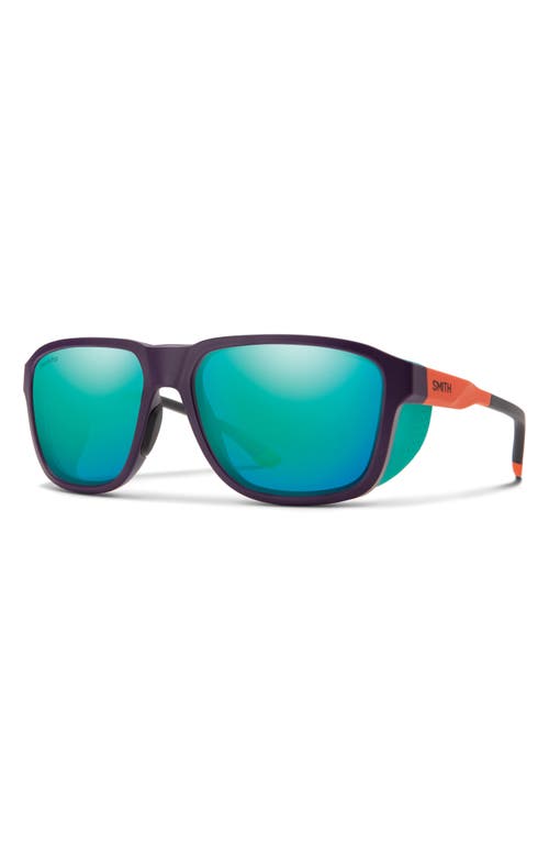 Smith Embark 58mm Chromapop™ Polarized Square Sunglasses In Multi