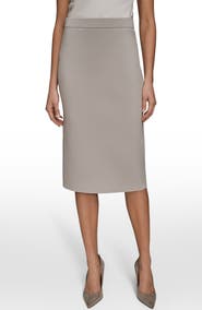 Donna Karan New York Straight Sweater Skirt