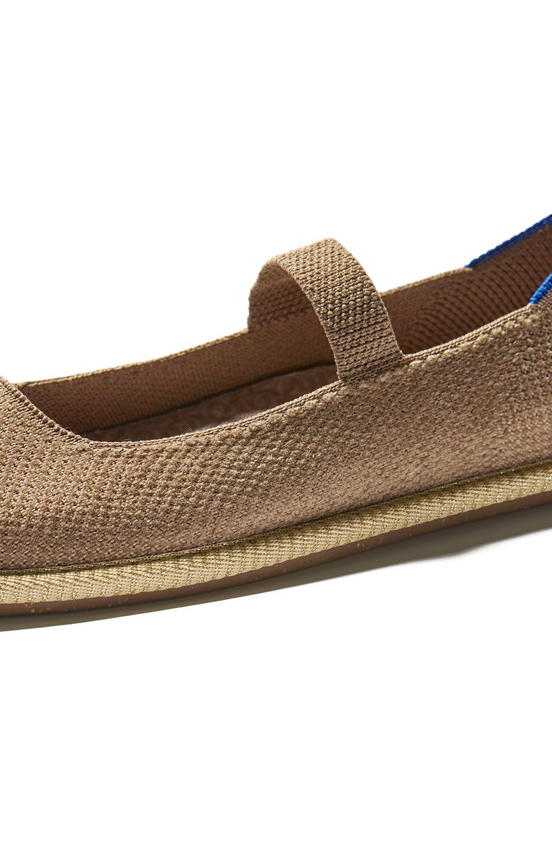 Rothy's The Rothy's Cruiser Mary Jane Flat, Alternate, color, Revelvet Portobello