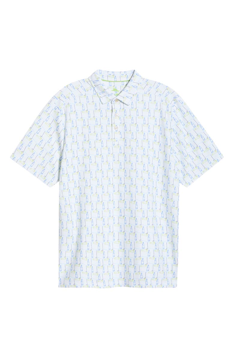 Tommy Bahama Emfielder Caddy's & Cocktails IslandZone<sup>®</sup> Polo, Main, color, White