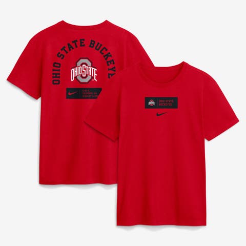 Men's Nike Scarlet Ohio State Buckeyes Primetime Crew T-Shirt