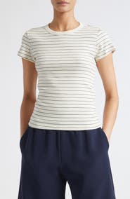 LESET Nando Stripe Cotton T-Shirt