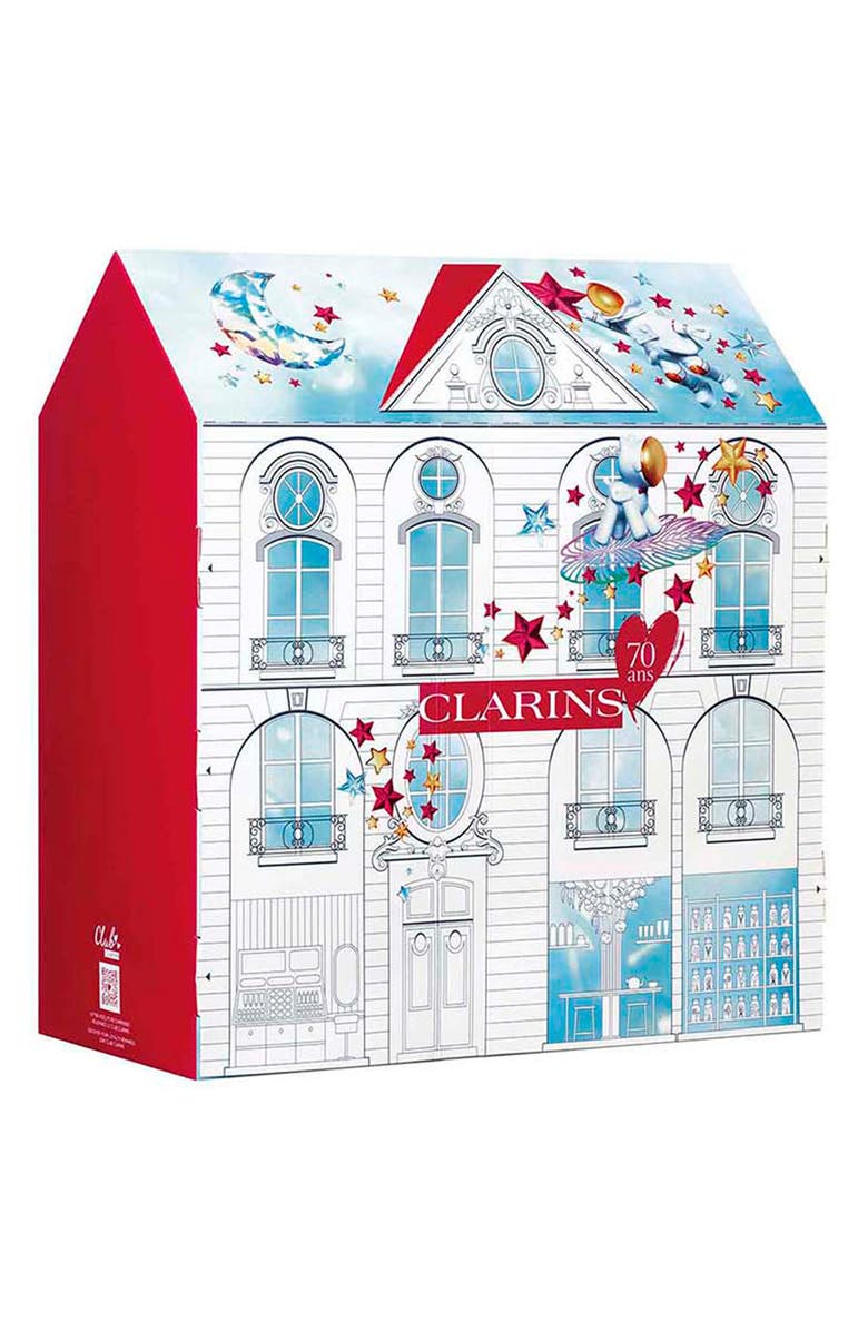 Clarins 12 Day Holiday Calendar Gift Set $216 Value, Alternate, color, 