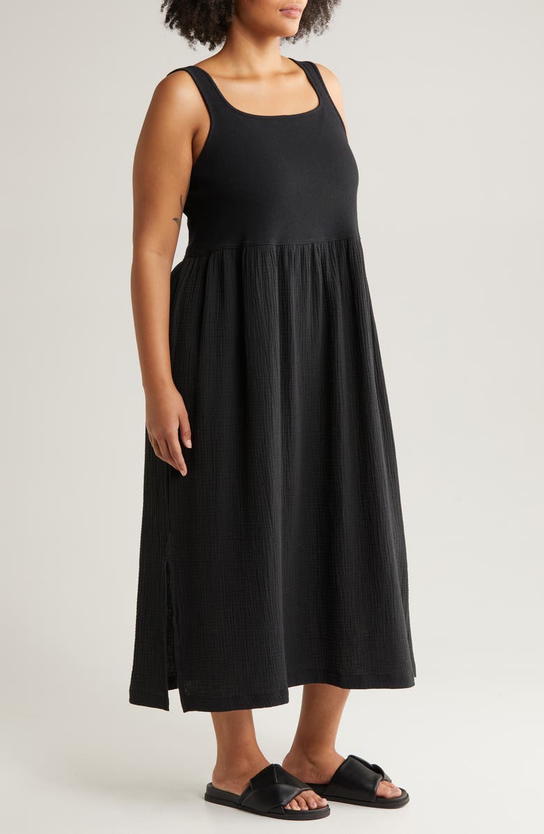 Madewell Knit Tank Midi Dress, Alternate, color, 