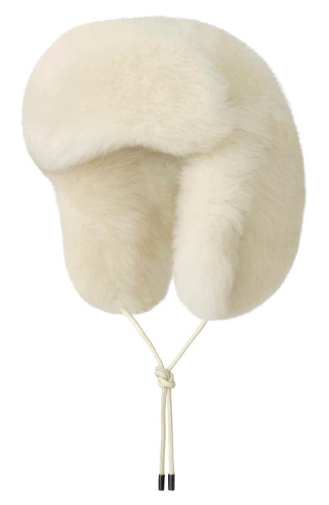 Zorica Genuine Shearling Aviator Hat