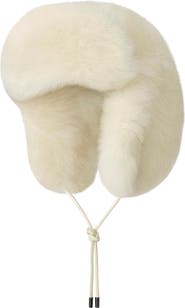 Mackage Zorica Genuine Shearling Aviator Hat