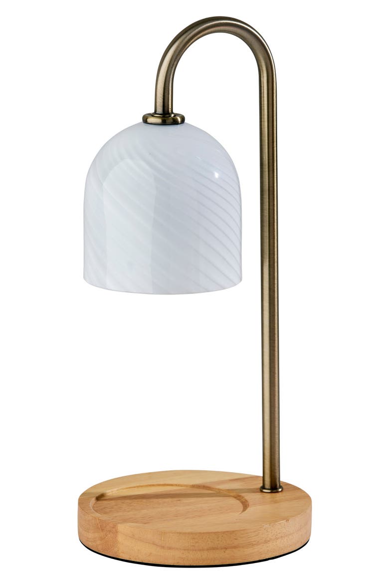 Alcott Candle Warmer Lamp, Main, color, ANTIQUE BRASS