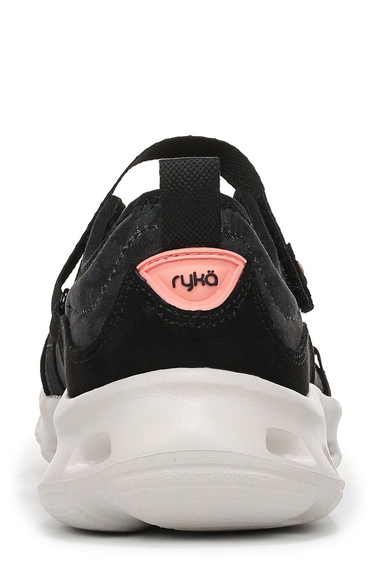Rykä ACTIVFoam Sneaker, Alternate, color, Black Leopard Fabric