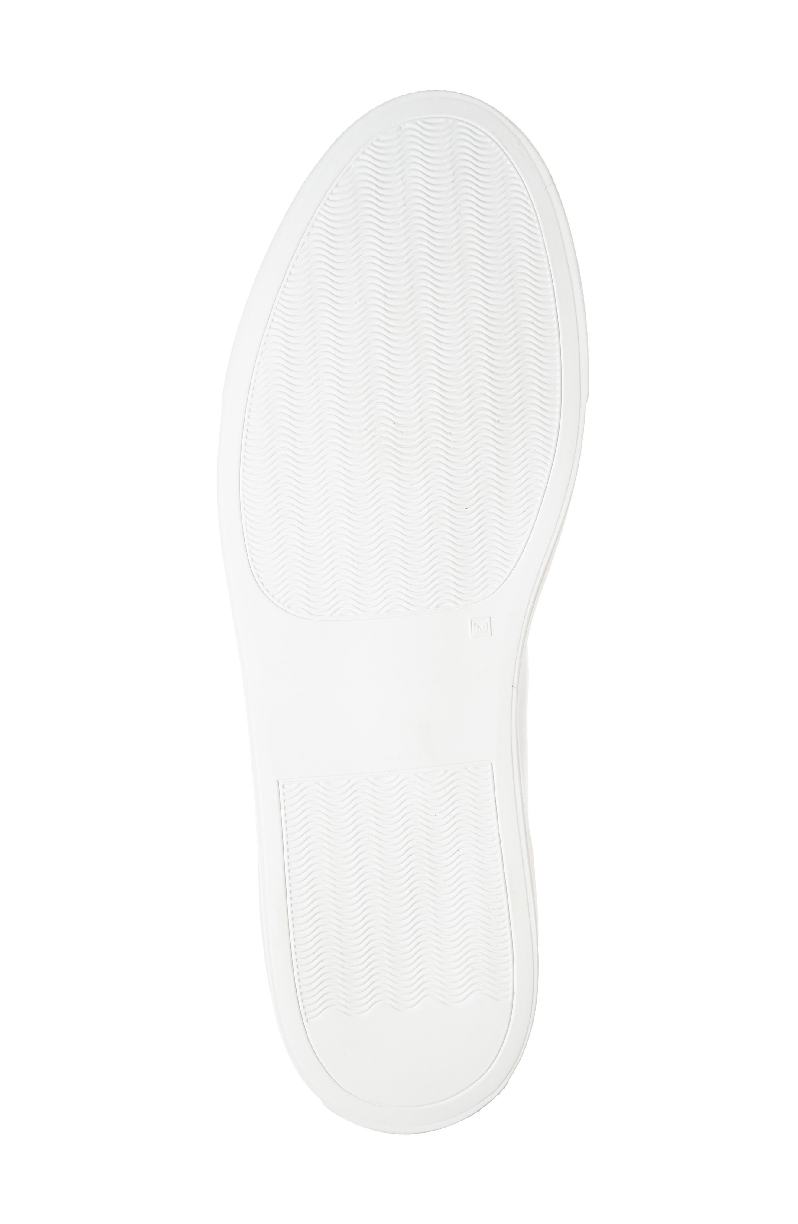 Bball Low Top Sneaker, Alternate, color, WHITE LEATHER