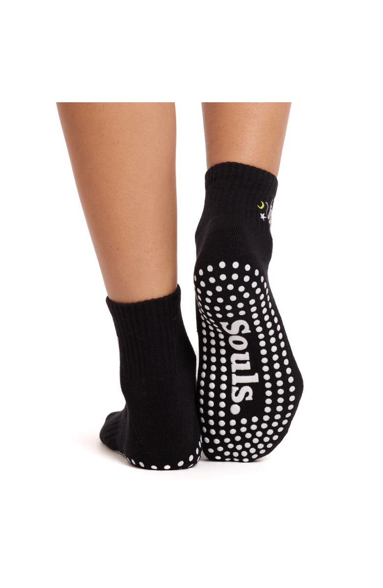 Souls. Boo! Grip Sock, Alternate, color, Black