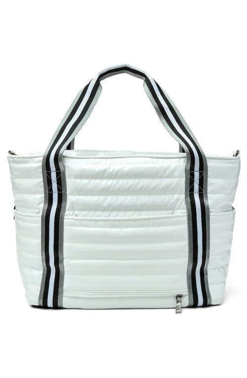 Think Royln Love All Tennis Bag & Racket Cover In White