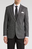 Tahari Slim Fit Houndstooth Blazer
