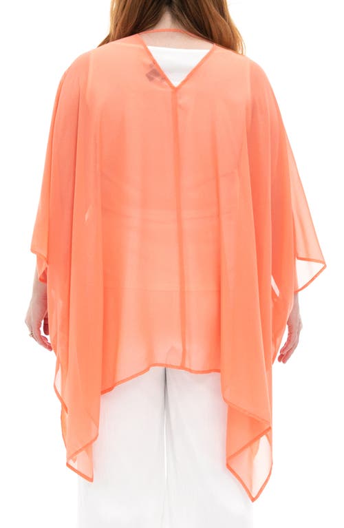 NINA LEONARD NINA LEONARD SEMI SHEER OPEN FRONT TOPPER